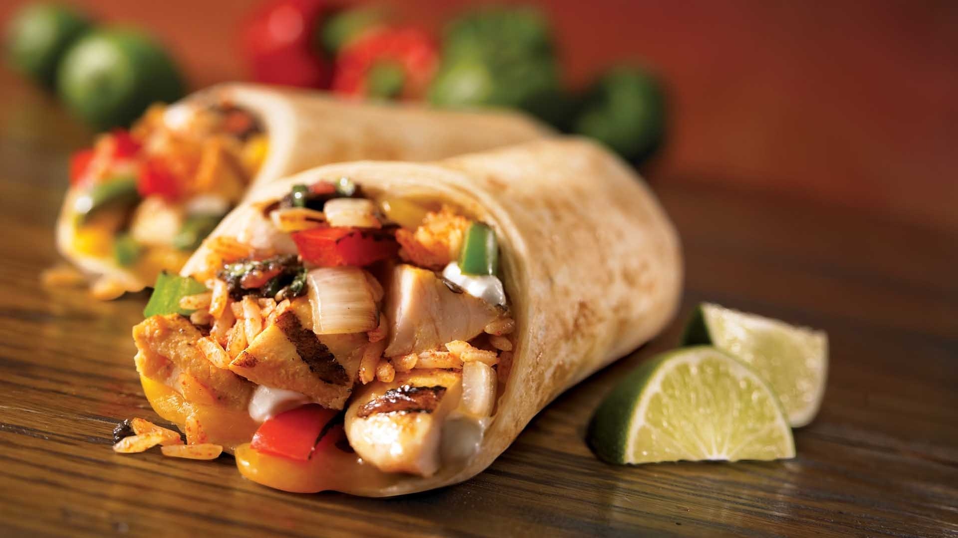 chicken vegetable wrap