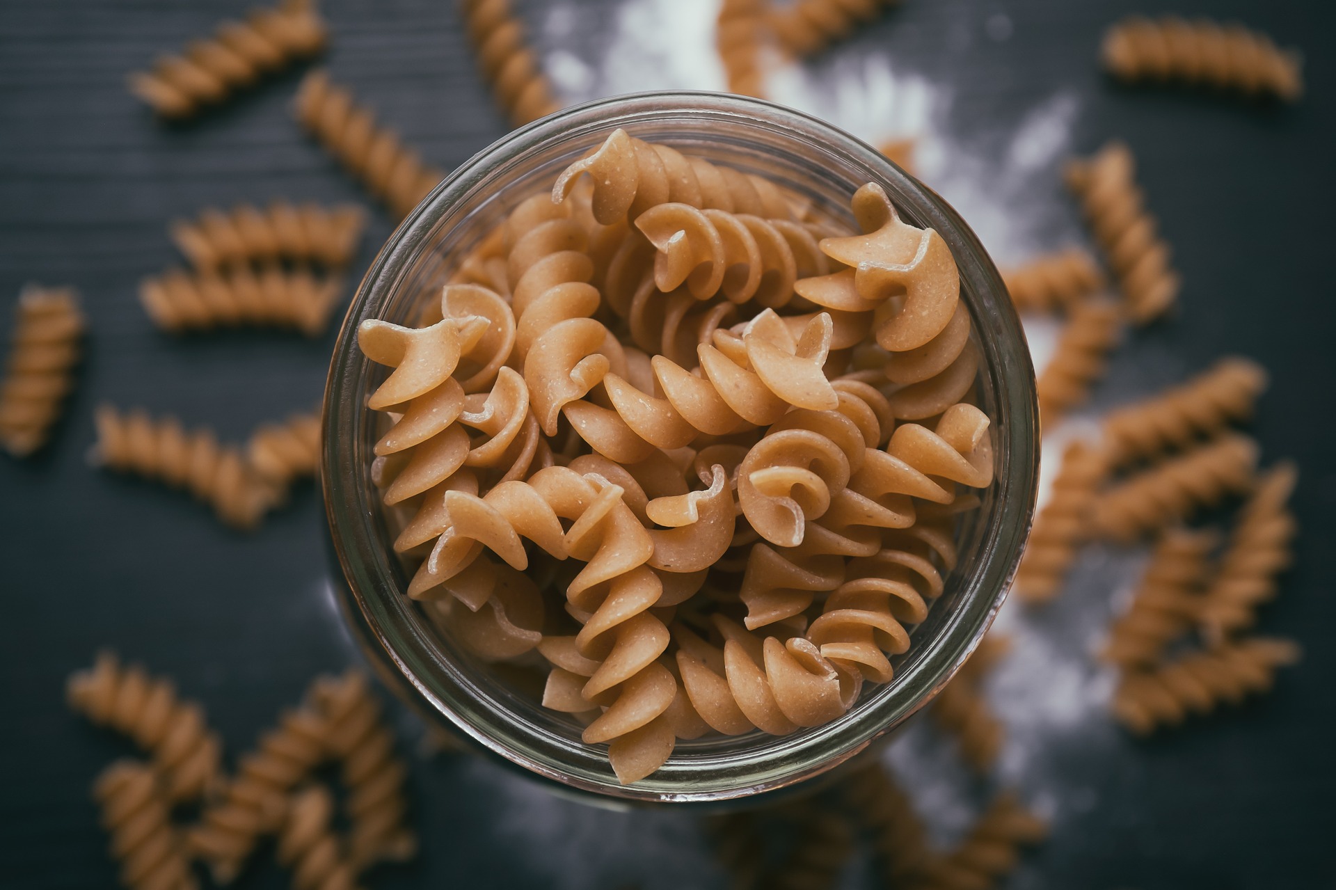 brown pasta