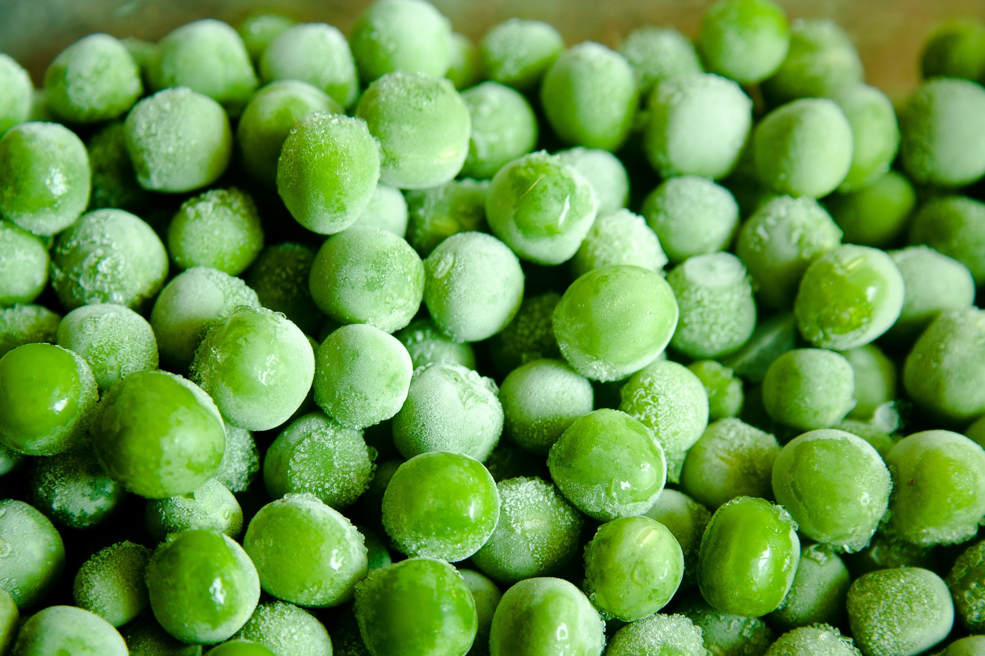 picture of frozen peas